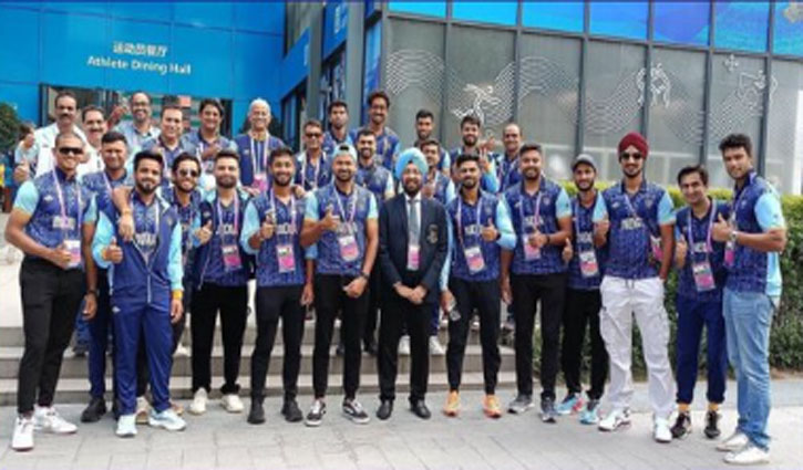 Asian Games: India got gold, Afghanistan got silver on the basis of better ICC ranking.