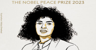 Iranian human rights activist Nargis Mohammadi, who fought for women against Islamic stereotypes, received the Nobel Peace Prize.