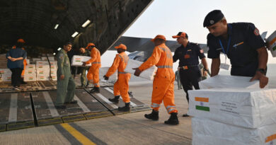 India sent relief material to Palestine amid war with Israel