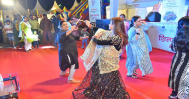 Dandiya festival in Lucknow Shilp Samagam mela