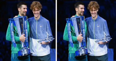 Novak Djokovic beats Jannik Sinner in straight sets to win record 7th ATP Finals title