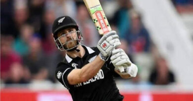 Kane Williamson is the third New Zealand batsman to score 1000 runs in the World Cup.