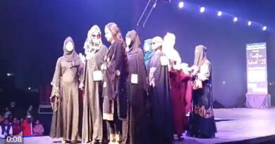 Muslim women walked the ramp in burqa, Jamiat-e-Ulema expressed strong displeasure