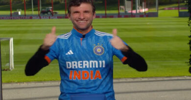 World Cup: German football player Thomas Muller wore Virat Kohli's jersey, wished Team India before the semi-finals.