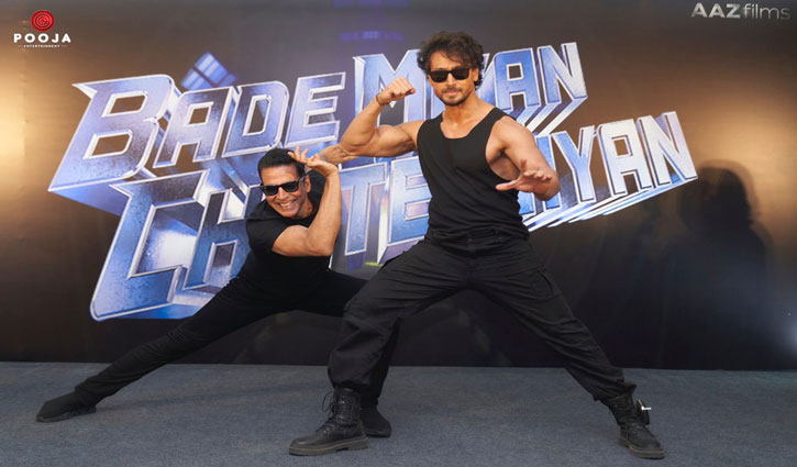 Akshay Kumar and Tiger Shroff come together to 'save the world' in 'Bade Miyan Chhote Miyan' trailer