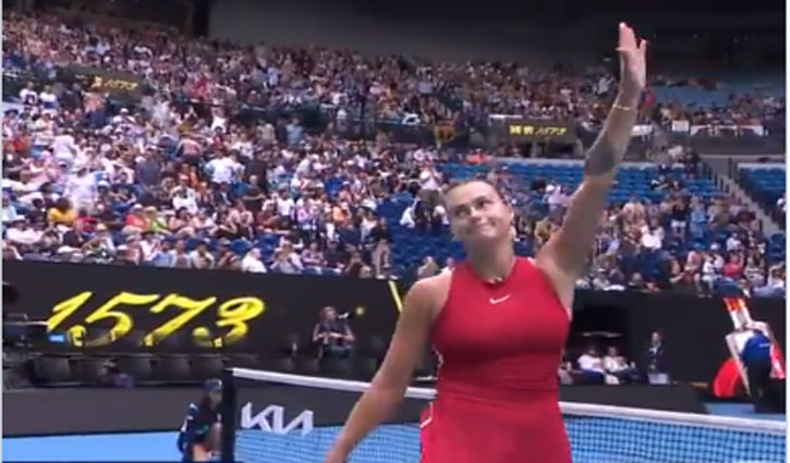 Australian Open: Aryna Sabalenka defeated Lesia Tsurenko to reach the next round, next match with Anisimova