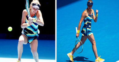 Australian Open: Ukraine's Dayna Yastremska defeats Victoria Azarenka to reach quarter-finals