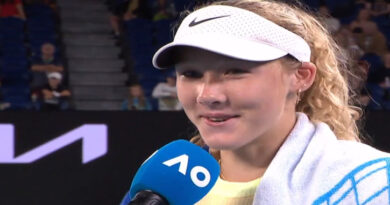 Australian Open: 16-year-old Mira Andreeva beats three-time Grand Slam finalist Ons Jabeur in straight sets