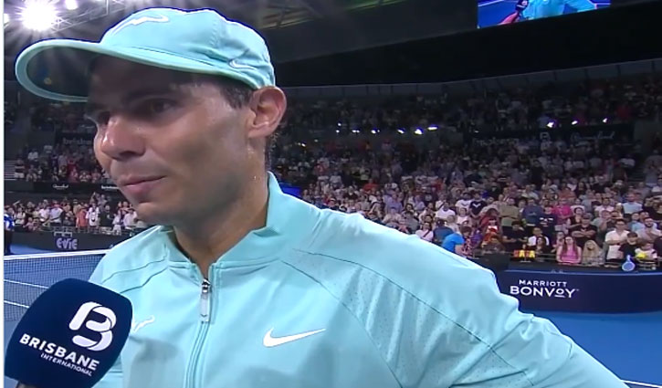 Brisbane Open: Rafael Nadal makes a great comeback after injury, defeats Dominic Thiem in straight sets