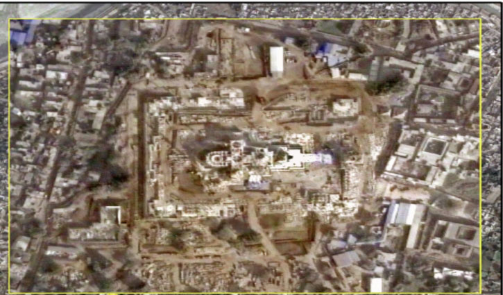 Ayodhya Ram Temple: First grand picture of the temple taken from space by Indian satellite