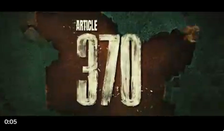 Government does not need any film to win elections: 'Article 370' director Aditya Dhar