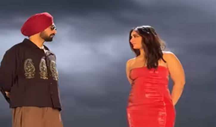 Diljit Dosanjh shares fun BTS clip with Kareena Kapoor from 'Crew' sets