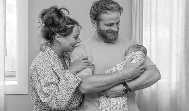 Kane Williamson and his wife Sara Rahim become parents of their third child