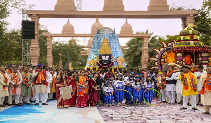 Byabar echoed with the cheers of Hanuman ji, Shri Hanuman Kripa Mahotsav concluded on Sunday