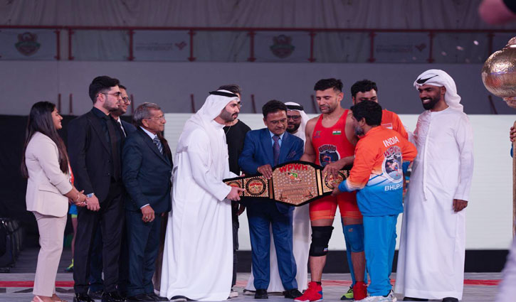 International Pro Wrestling Championship: Sangram Singh made a successful comeback by defeating Pakistan's Mohammad Saeed.