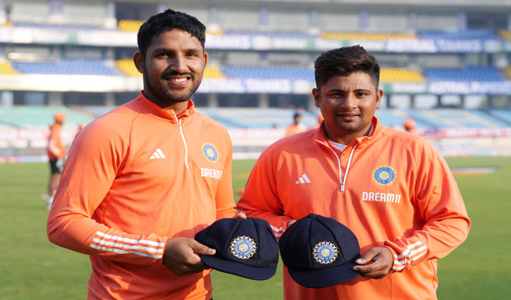 Just minutes before the start of Rajkot Test, fast bowler Mukesh Kumar out of Indian team, debut of Sarfaraz Khan and Dhruv Jurel.