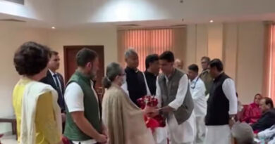 Sonia Gandhi files Rajya Sabha nomination from Rajasthan; Congress nominated Abhishek Manu Singhvi as its candidate from Himachal.