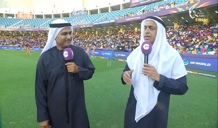 Virender Sehwag trolled for wearing Arabic attire with Shoaib Akhtar in ILT20 final