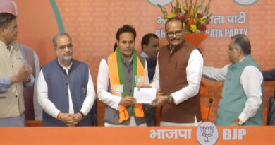 A few days after meeting PM Modi in Parliament canteen, BSP MP Ritesh Pandey left the party, joined BJP.