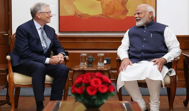 PM Modi and Bill Gates met, discussed many issues like AI, UPI and digital public infrastructure