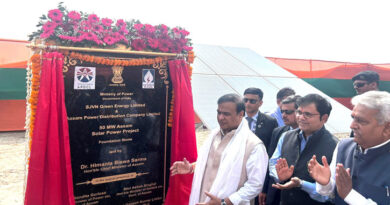 Assam Chief Minister performs Bhoomi Pujan of SJVN's 50 MW solar project in Assam