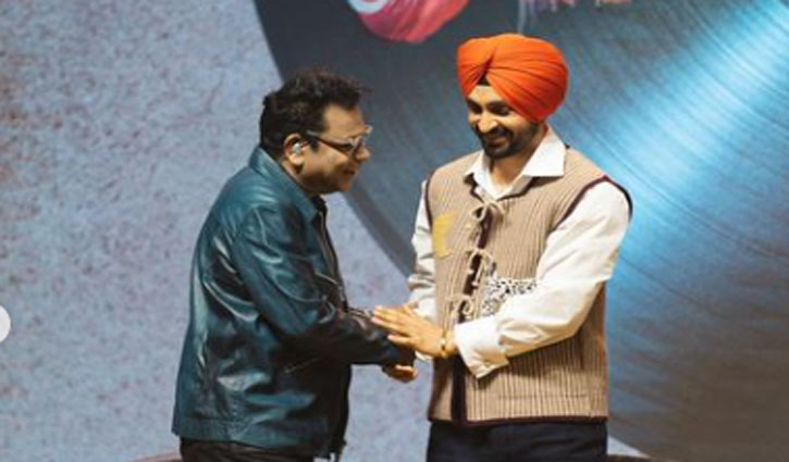 Diljit Dosanjh gets emotional at the trailer launch event of 'Amar Singh Chamkila'