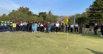 Golf camp organized for the first time for school children in the picturesque hills of Uttarakhand