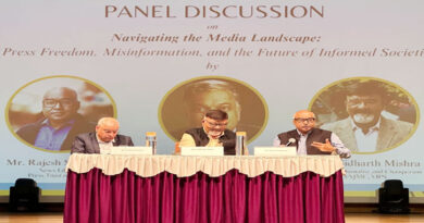 Along with technology, knowledge is also necessary for new era journalism. During the media festival 'Mediaverse' at Christ University's Delhi-NCR campus.