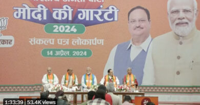 BJP releases 'Sankalp Patra' with tagline "Modi's Guarantee"; One nation one election, promise of uniform civil code