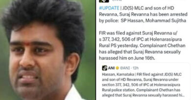 FIR reveals; Suraj Revanna told JD(S) worker who sexually assaulted him, everything will be fine next time