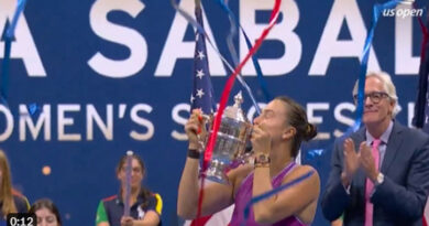Sabalenka shares funny story of her fitness coach's new tiger tattoo