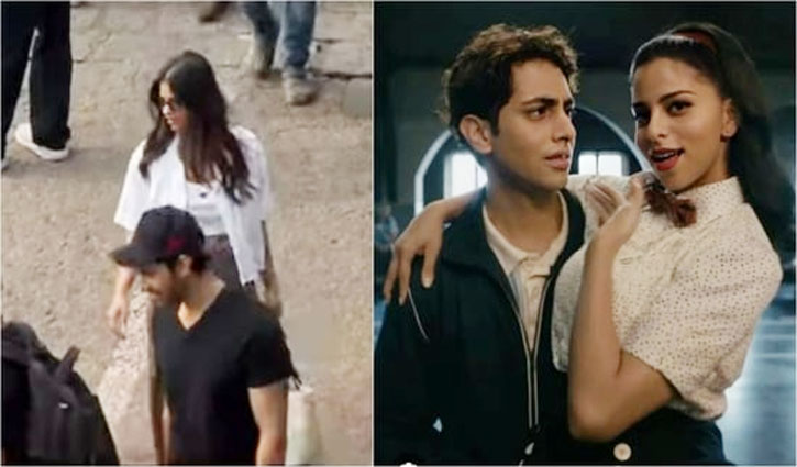 Suhana Khan and Agastya Nanda were seen together once again, discussion on dating rumors increased