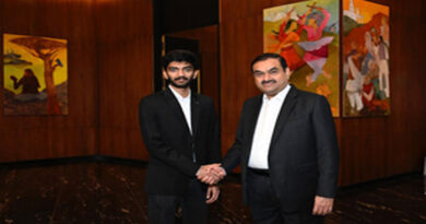 Gautam Adani meets chess champion Gukesh Dommaraju, praises the 18-year-old Indian Grandmaster