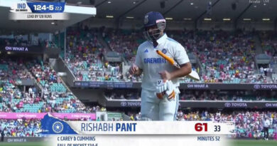 Rishabh Pant showed aggressive play in Sydney Test, made the second fastest half century