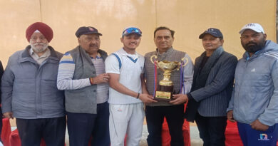 Airliner Academy won the title of Roshanlal Sethi Memorial Under-19 Cricket Tournament, won by six runs in a thrilling final