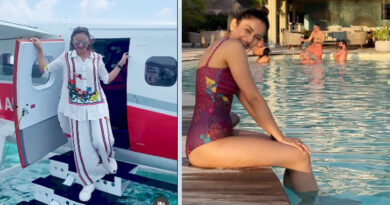 Rakul Preet Singh enjoys seaplane trip in Maldives, shares picture