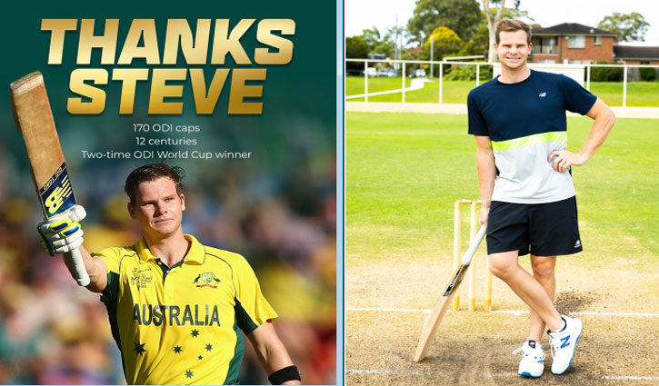 Australia captain Steve Smith retires from ODIs after defeat in Champions Trophy