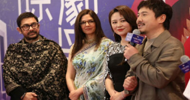 Aamir Khan made his first public appearance with girlfriend Gauri Spratt, dazzled at Macau Festival