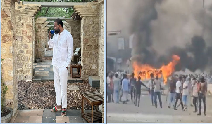 Silence on Murshidabad violence and sipping tea: BJP's sharp reaction to Trinamool MP Yusuf Pathan's photo