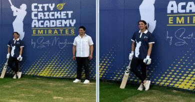 Smriti Mandhana and Don Bhagwati launched 'City Cricket Academy by Smriti Mandhana' in Dubai, a new initiative to groom future cricket stars
