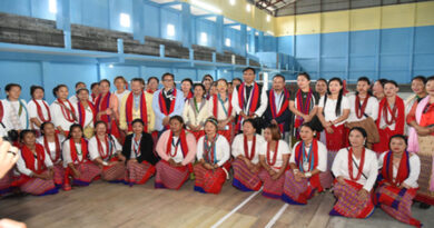 Mansukh Mandaviya inaugurates Khelo India Multipurpose Hall in Kamle, Arunachal Pradesh