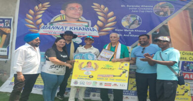 Vidya Jain Sports Academy won by 8 wickets in Mannat Khanna Memorial Under-14 Tournament due to deadly bowling of Deepansh