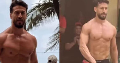 Tiger Shroff played cricket wearing shorts, users on social media said – “Don’t you have clothes?”