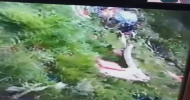 Uttarakhand: Helicopter crashes in Rudraprayag district, all seven people including a child and the pilot died