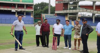 Siddharth's stormy century and Raj Sahni's deadly bowling led Rajinder Nagar Colts to a stunning victory