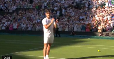 Wimbledon 2025: Alcaraz beats Fognini in a thrilling five-set match, makes it to second round
