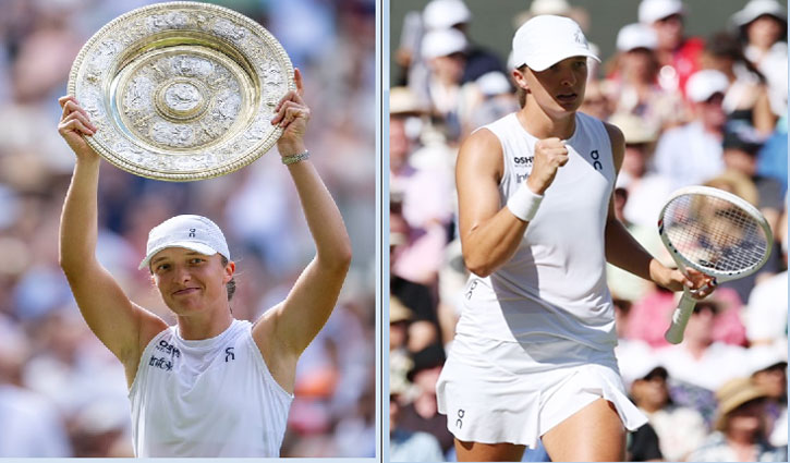 Iga Swiatek hammers Amanda Anisimova to win maiden Wimbledon title