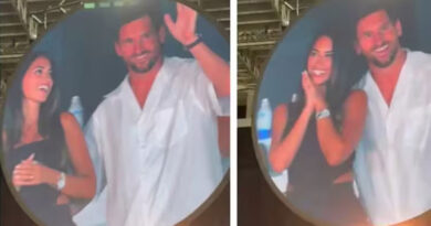 Lionel Messi and Antonella seen in Miami concert, Chris Martin said in Coldplay's show - "No.1 player"
