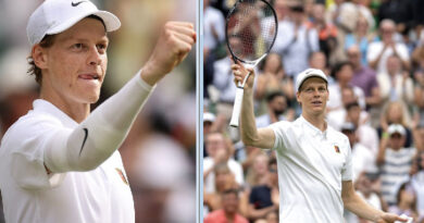 Wimbledon 2025: Jannik Sinner beats Ben Shelton to reach semi-finals