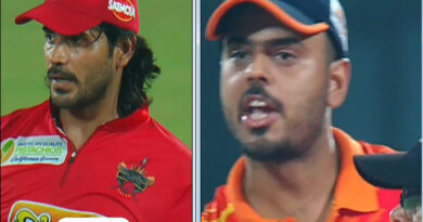 Delhi Premier League: Chaos between Nitish Rana and Digvesh Rathi, other players and umpires intervened
